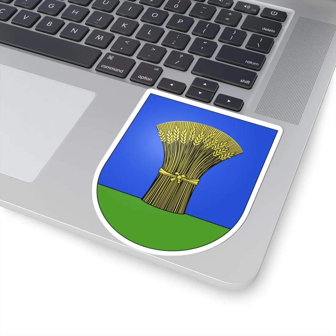 Valcolla-coat of arms (Switzerland) (Coat of Arms) STICKER Vinyl Kiss-Cut Decal - The Sticker Space