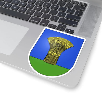 Valcolla-coat of arms (Switzerland) (Coat of Arms) STICKER Vinyl Kiss-Cut Decal - The Sticker Space