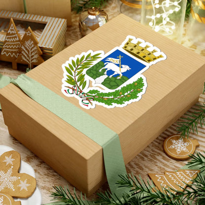 Valdagno-Stemma (Italy) (Coat of Arms) STICKER Vinyl Kiss-Cut Decal - The Sticker Space