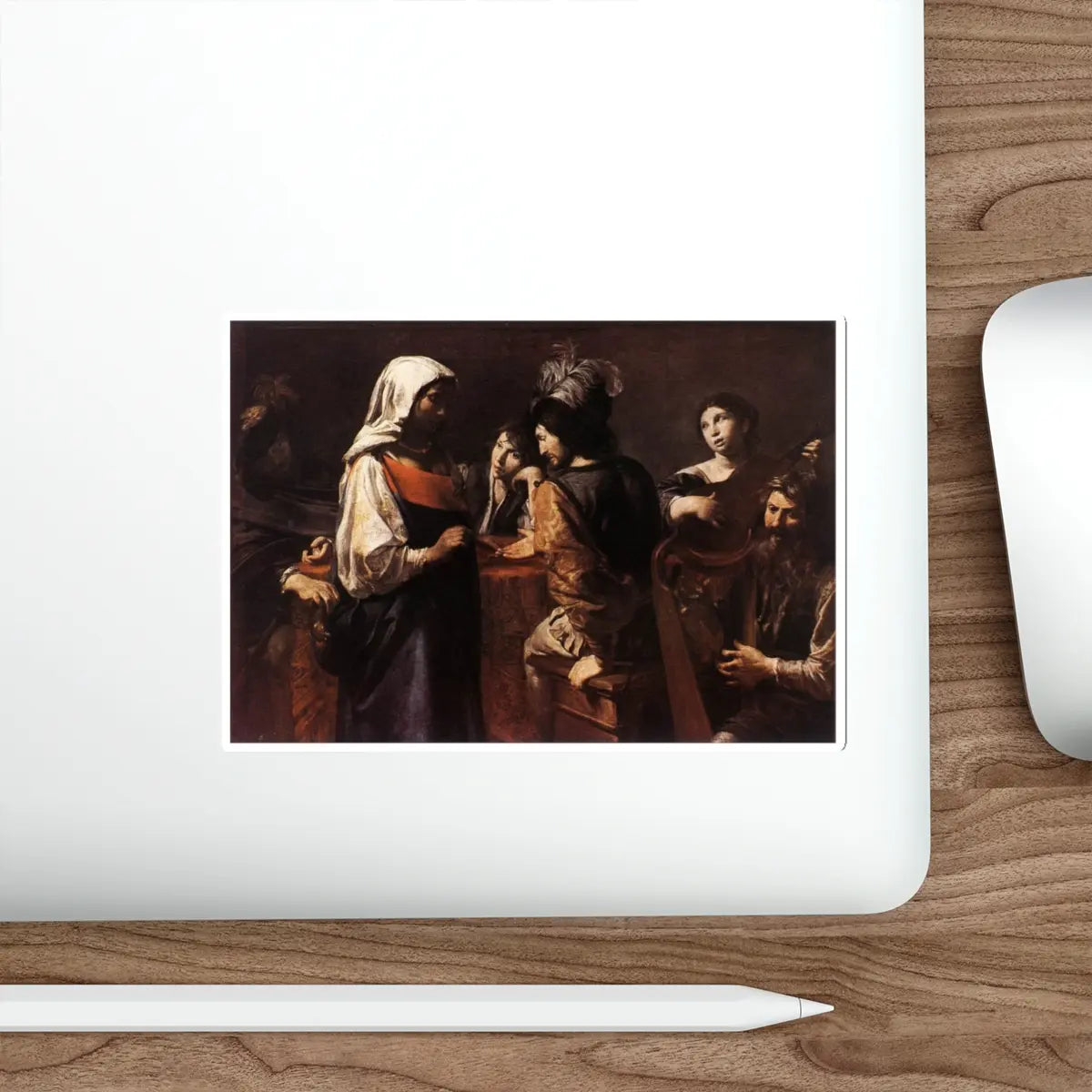 SKU:60160407955377588561 Sticker types:White Shape:Die-Cut Sizes:6" × 6"