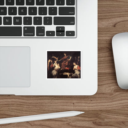 VALENTIN DE BOULOGNE - The Judgment of Solomon2 (Artwork) STICKER Vinyl Die-Cut Decal-The Sticker Space