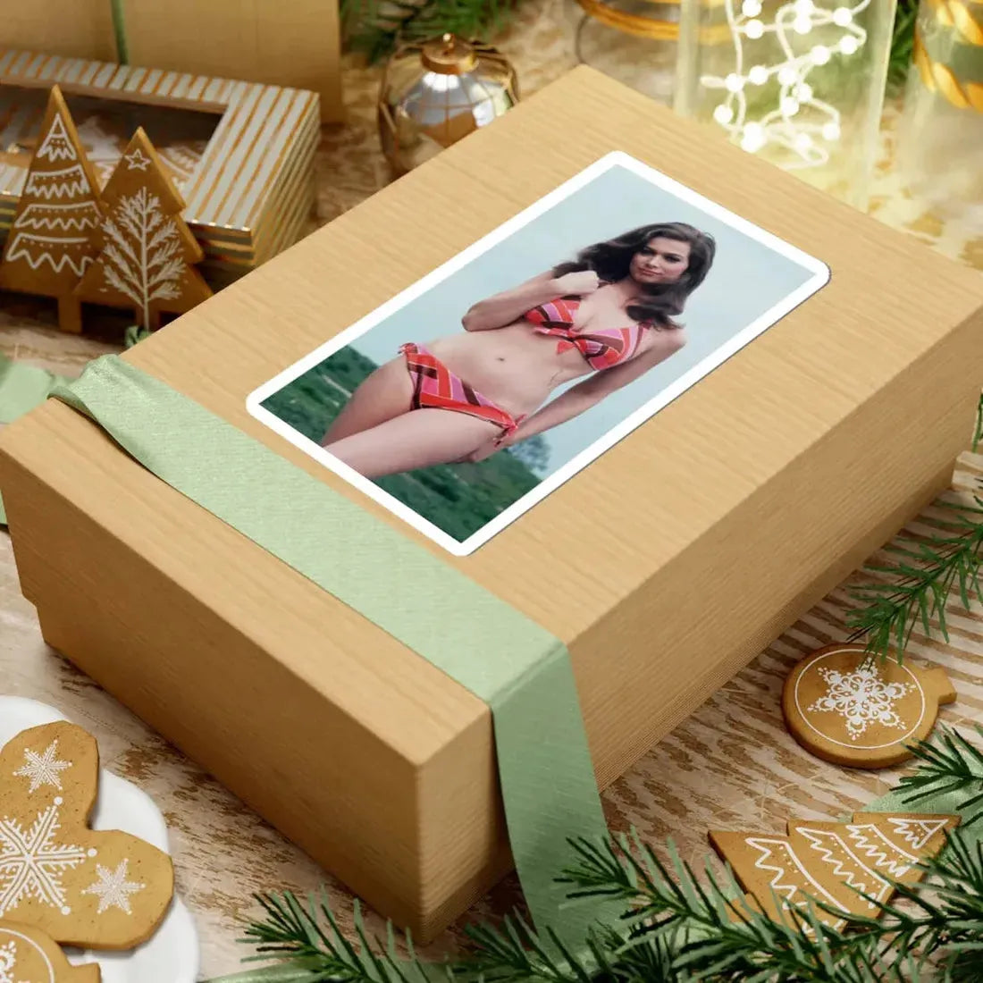 Valerie Leon #58 (Vintage Female Icon) STICKER Vinyl Kiss-Cut Decal - The Sticker Space