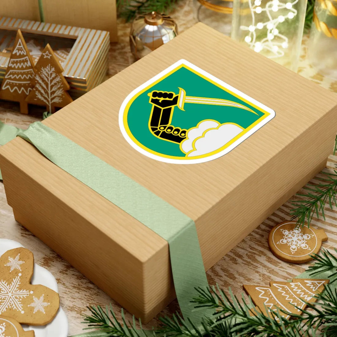 Valga coat of arms (Estonia) (Coat of Arms) STICKER Vinyl Kiss-Cut Decal - The Sticker Space