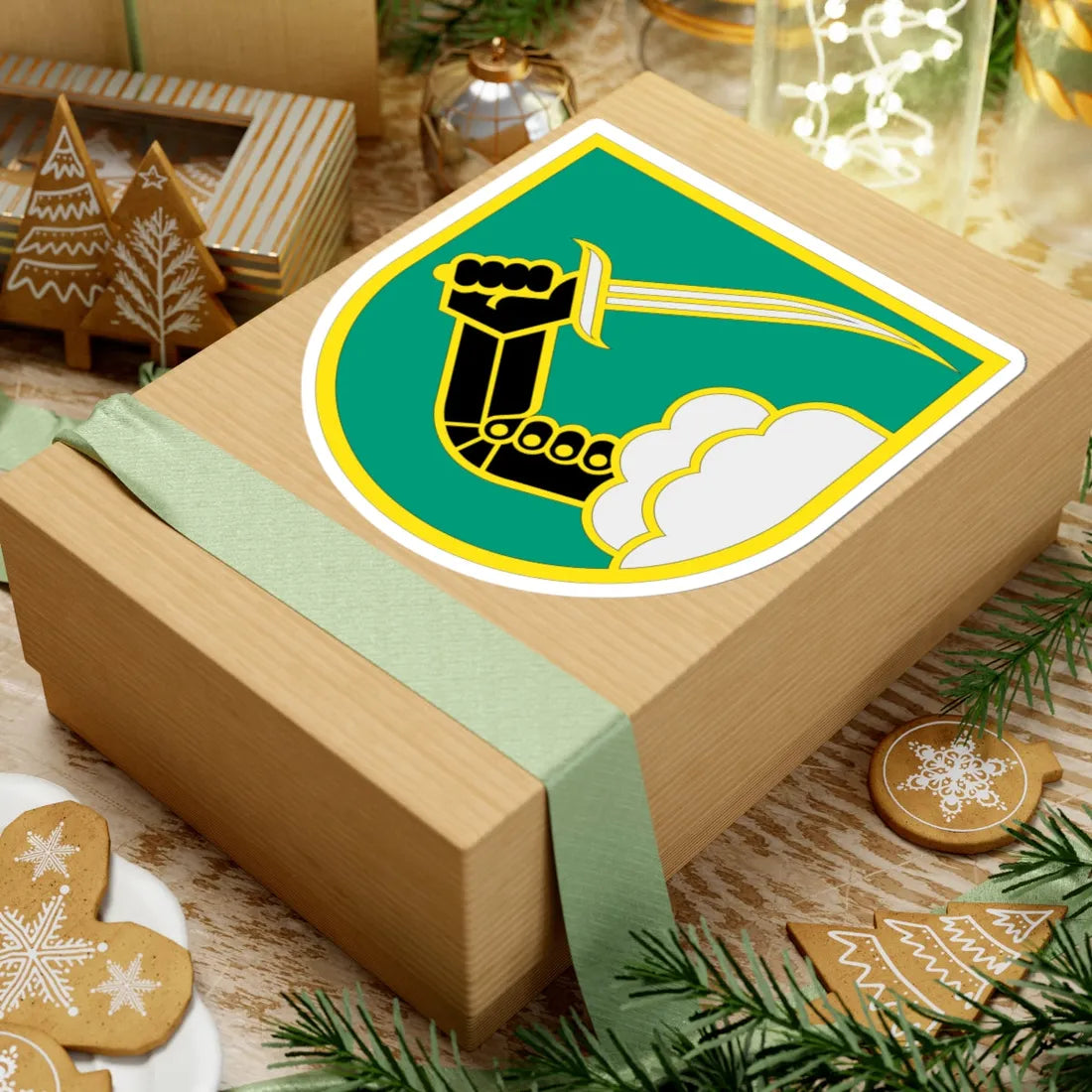 Valga coat of arms (Estonia) (Coat of Arms) STICKER Vinyl Kiss-Cut Decal - The Sticker Space