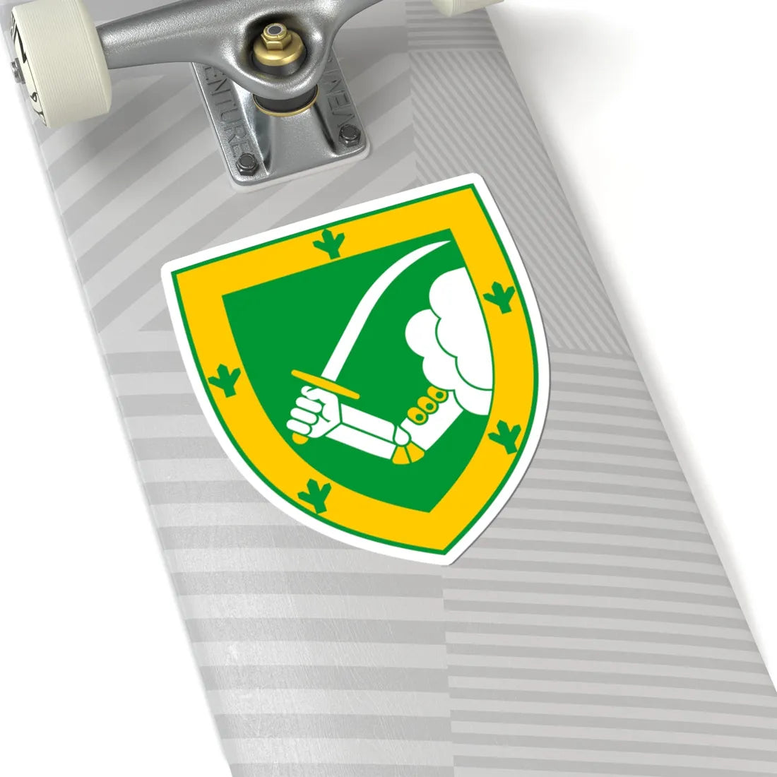 Valga valla vapp (Estonia) (Coat of Arms) STICKER Vinyl Kiss-Cut Decal - The Sticker Space