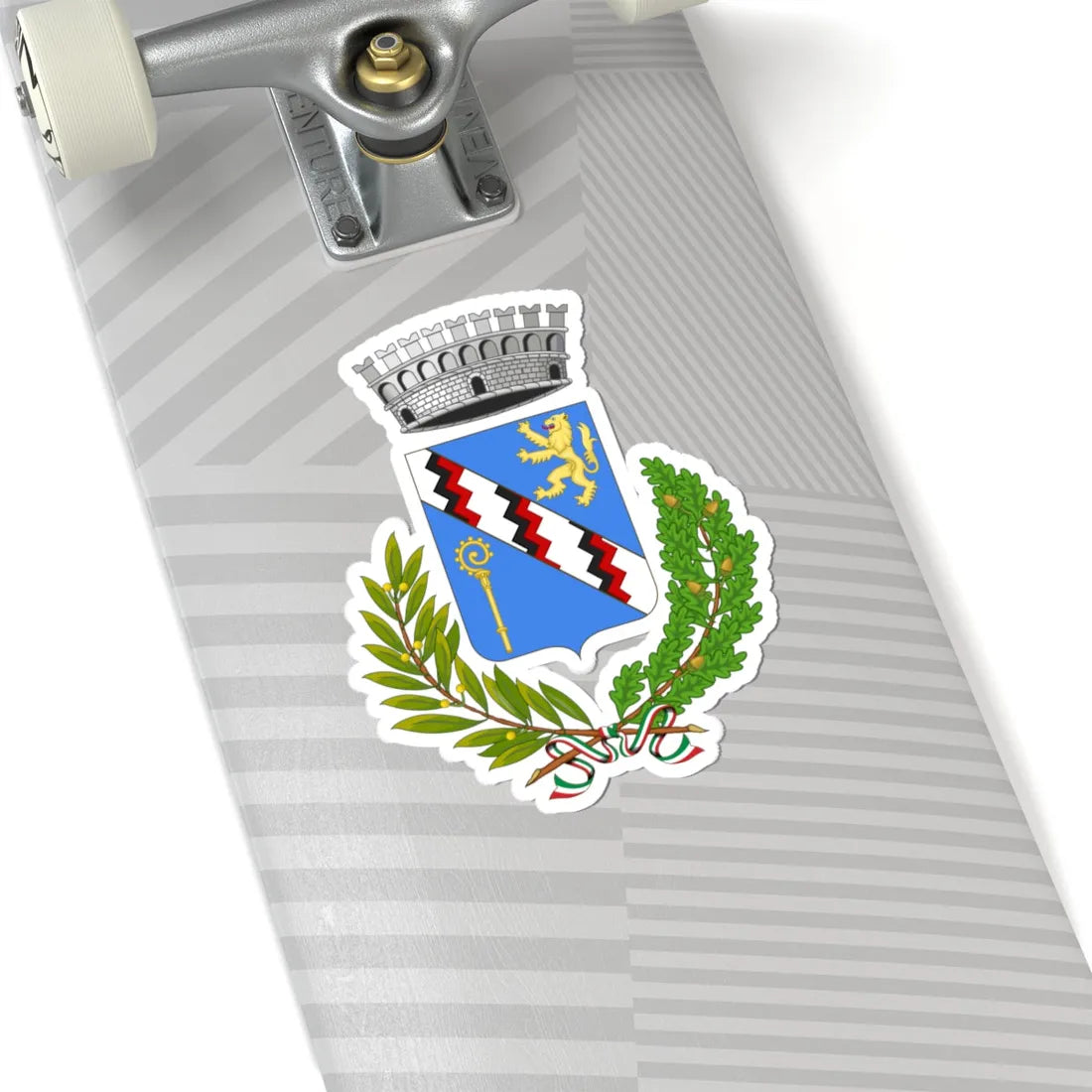 Valgrisenche-Stemma (Italy) (Coat of Arms) STICKER Vinyl Kiss-Cut Decal - The Sticker Space