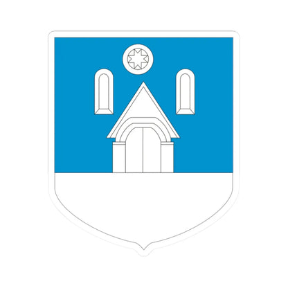 Valjala vapp (Estonia) (Coat of Arms) STICKER Vinyl Kiss-Cut Decal 2 Inch White - The Sticker Space