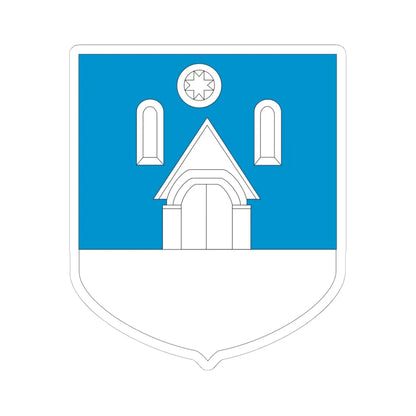 Valjala vapp (Estonia) (Coat of Arms) STICKER Vinyl Kiss-Cut Decal 6 Inch White - The Sticker Space