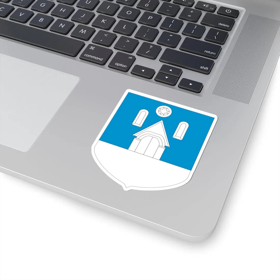 Valjala vapp (Estonia) (Coat of Arms) STICKER Vinyl Kiss-Cut Decal - The Sticker Space