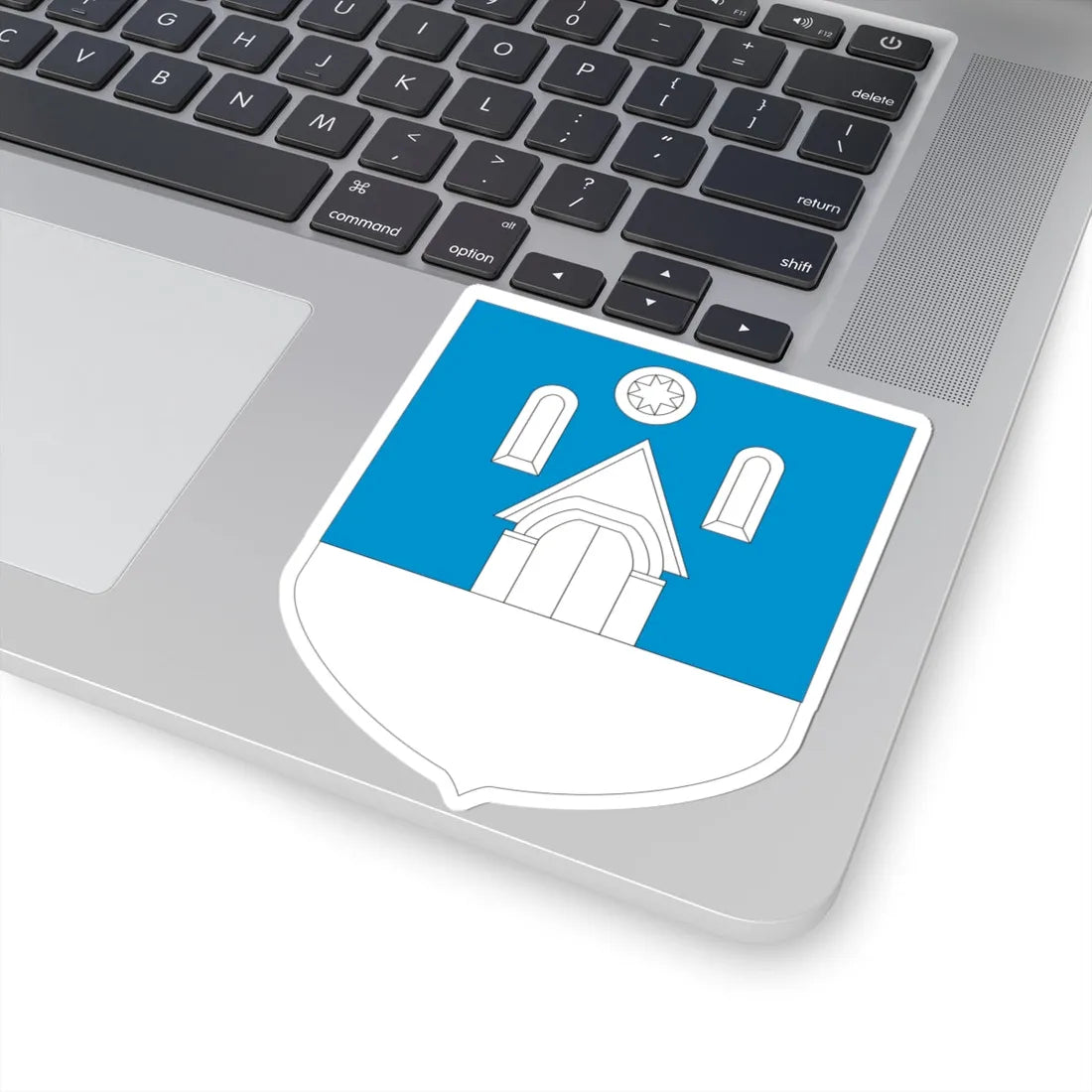 Valjala vapp (Estonia) (Coat of Arms) STICKER Vinyl Kiss-Cut Decal - The Sticker Space