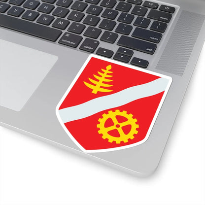 Valkeakoski.vaakuna (Finland) (Coat of Arms) STICKER Vinyl Kiss-Cut Decal - The Sticker Space