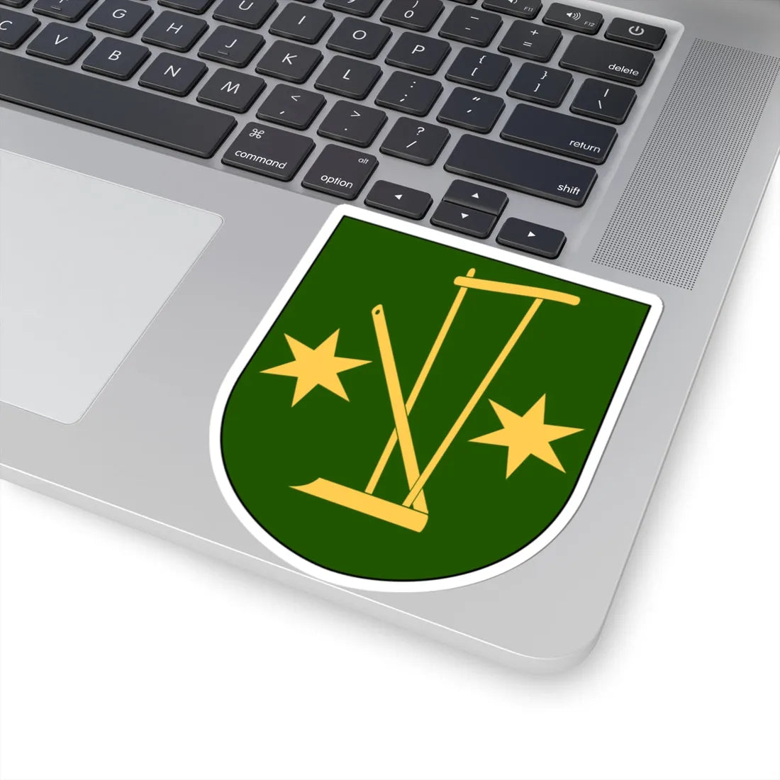 Valkebo vapen (Sweden) (Coat of Arms) STICKER Vinyl Kiss-Cut Decal - The Sticker Space