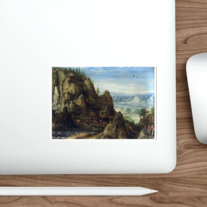 VALKENBORCH, Lucas van - Rocky Landscape (Artwork) STICKER Vinyl Die-Cut Decal-The Sticker Space