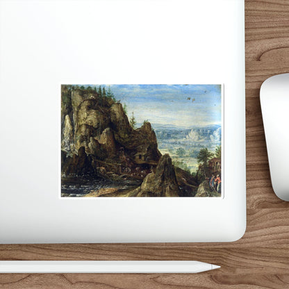 VALKENBORCH, Lucas van - Rocky Landscape (Artwork) STICKER Vinyl Die-Cut Decal-The Sticker Space