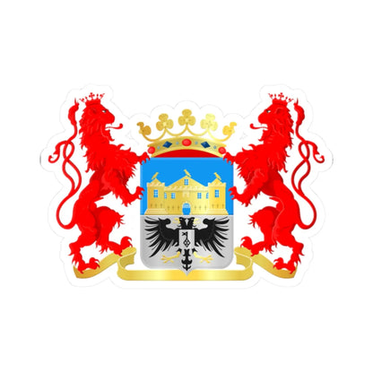 Valkenburg aan de Geul wapen (Netherlands) (Coat of Arms) STICKER Vinyl Kiss-Cut Decal 2 Inch White - The Sticker Space