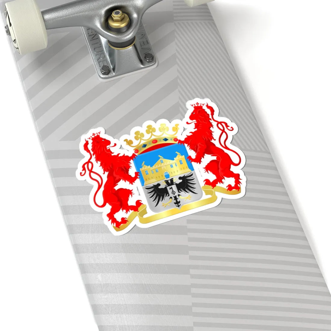 Valkenburg aan de Geul wapen (Netherlands) (Coat of Arms) STICKER Vinyl Kiss-Cut Decal - The Sticker Space