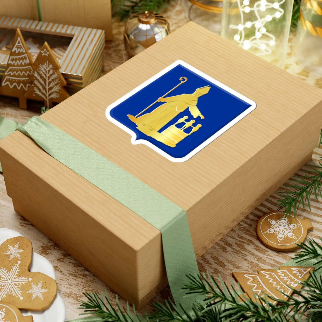 Valkenswaard wapen (Netherlands) (Coat of Arms) STICKER Vinyl Kiss-Cut Decal - The Sticker Space