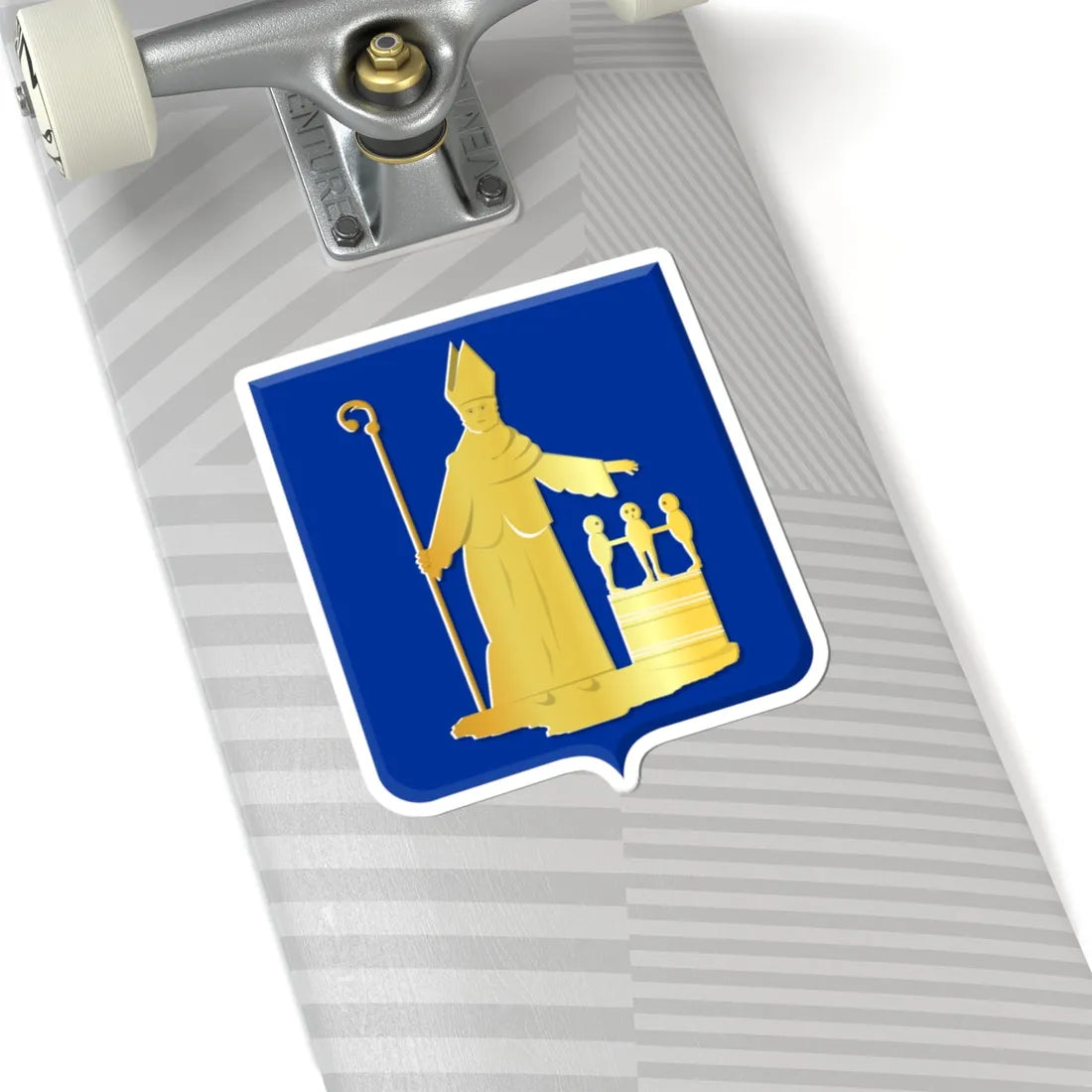 Valkenswaard wapen (Netherlands) (Coat of Arms) STICKER Vinyl Kiss-Cut Decal - The Sticker Space