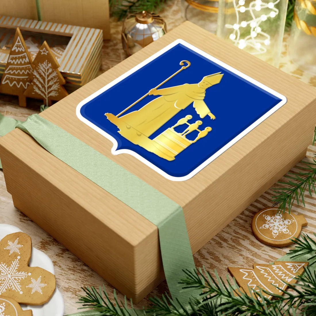 Valkenswaard wapen (Netherlands) (Coat of Arms) STICKER Vinyl Kiss-Cut Decal - The Sticker Space