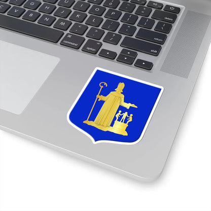 Valkenwaard wapen 1954 (Netherlands) (Coat of Arms) STICKER Vinyl Kiss-Cut Decal - The Sticker Space
