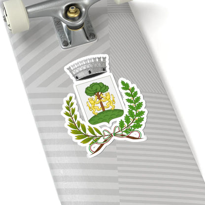 Valle dellAngelo-Stemma (Italy) (Coat of Arms) STICKER Vinyl Kiss-Cut Decal - The Sticker Space