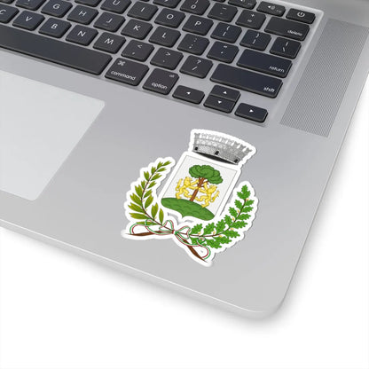 Valle dellAngelo-Stemma (Italy) (Coat of Arms) STICKER Vinyl Kiss-Cut Decal - The Sticker Space