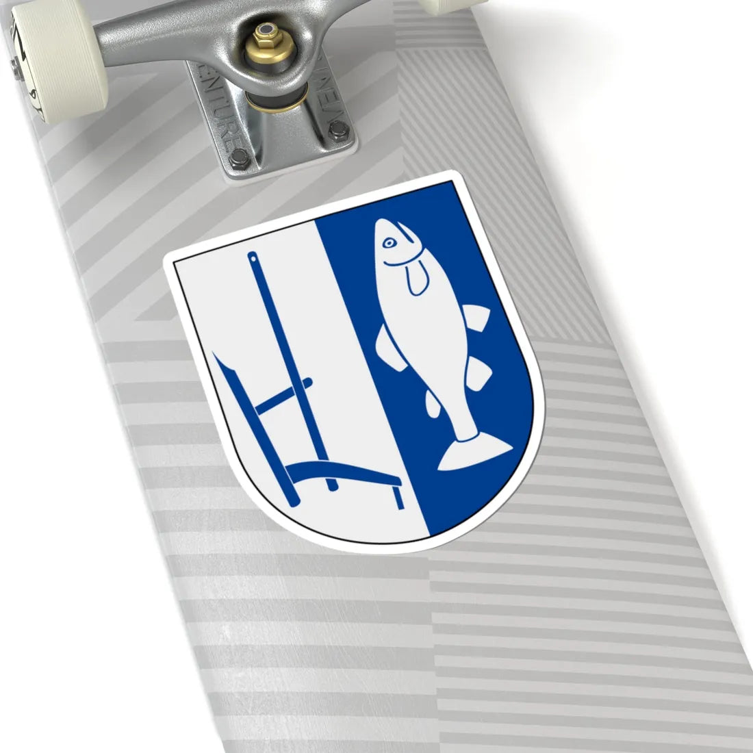 Valle vapen (Sweden) (Coat of Arms) STICKER Vinyl Kiss-Cut Decal - The Sticker Space