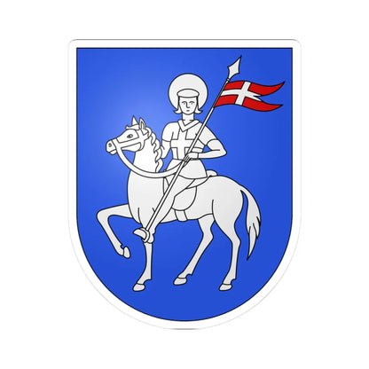 Vallemaggia-coat of arms (Switzerland) (Coat of Arms) STICKER Vinyl Kiss-Cut Decal 3 Inch White - The Sticker Space