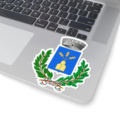 Vallesaccarda-Stemma (Italy) (Coat of Arms) STICKER Vinyl Kiss-Cut Decal - The Sticker Space