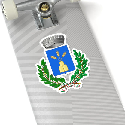 Vallesaccarda-Stemma (Italy) (Coat of Arms) STICKER Vinyl Kiss-Cut Decal - The Sticker Space