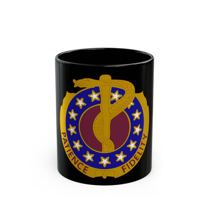 Valley Forge General Hospital (U.S. Army) Black Coffee Mug-11oz-The Sticker Space