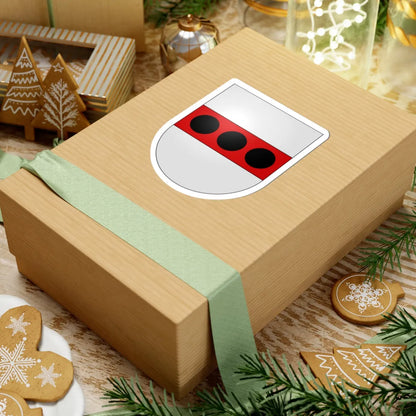 Vallon-coat of arms (Switzerland) (Coat of Arms) STICKER Vinyl Kiss-Cut Decal - The Sticker Space