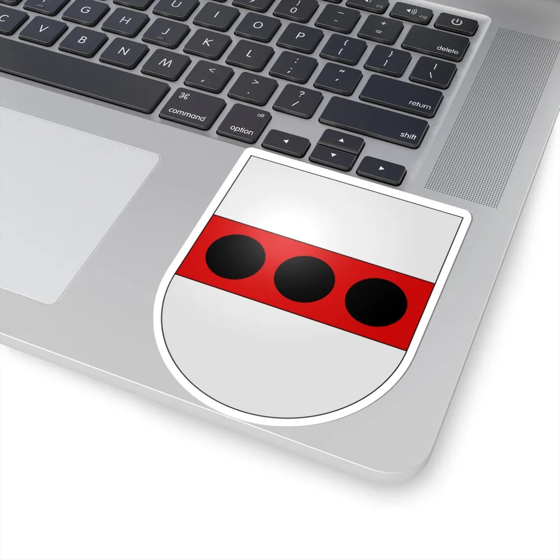 Vallon-coat of arms (Switzerland) (Coat of Arms) STICKER Vinyl Kiss-Cut Decal - The Sticker Space