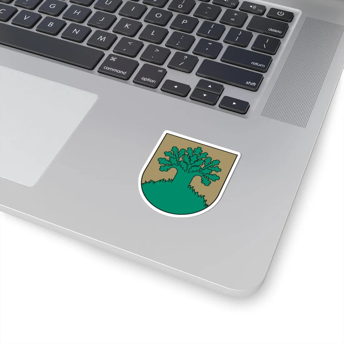 Valmieras apriņķa ģerbonis (Latvia) (Coat of Arms) STICKER Vinyl Kiss-Cut Decal - The Sticker Space