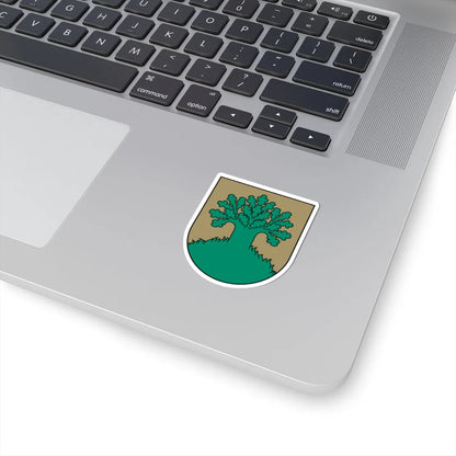 Valmieras apriņķa ģerbonis (Latvia) (Coat of Arms) STICKER Vinyl Kiss-Cut Decal - The Sticker Space