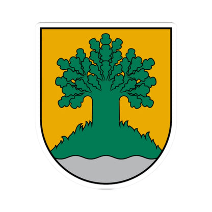 Valmieras novada ģerbonis (Latvia) (Coat of Arms) STICKER Vinyl Kiss-Cut Decal 2 Inch White - The Sticker Space