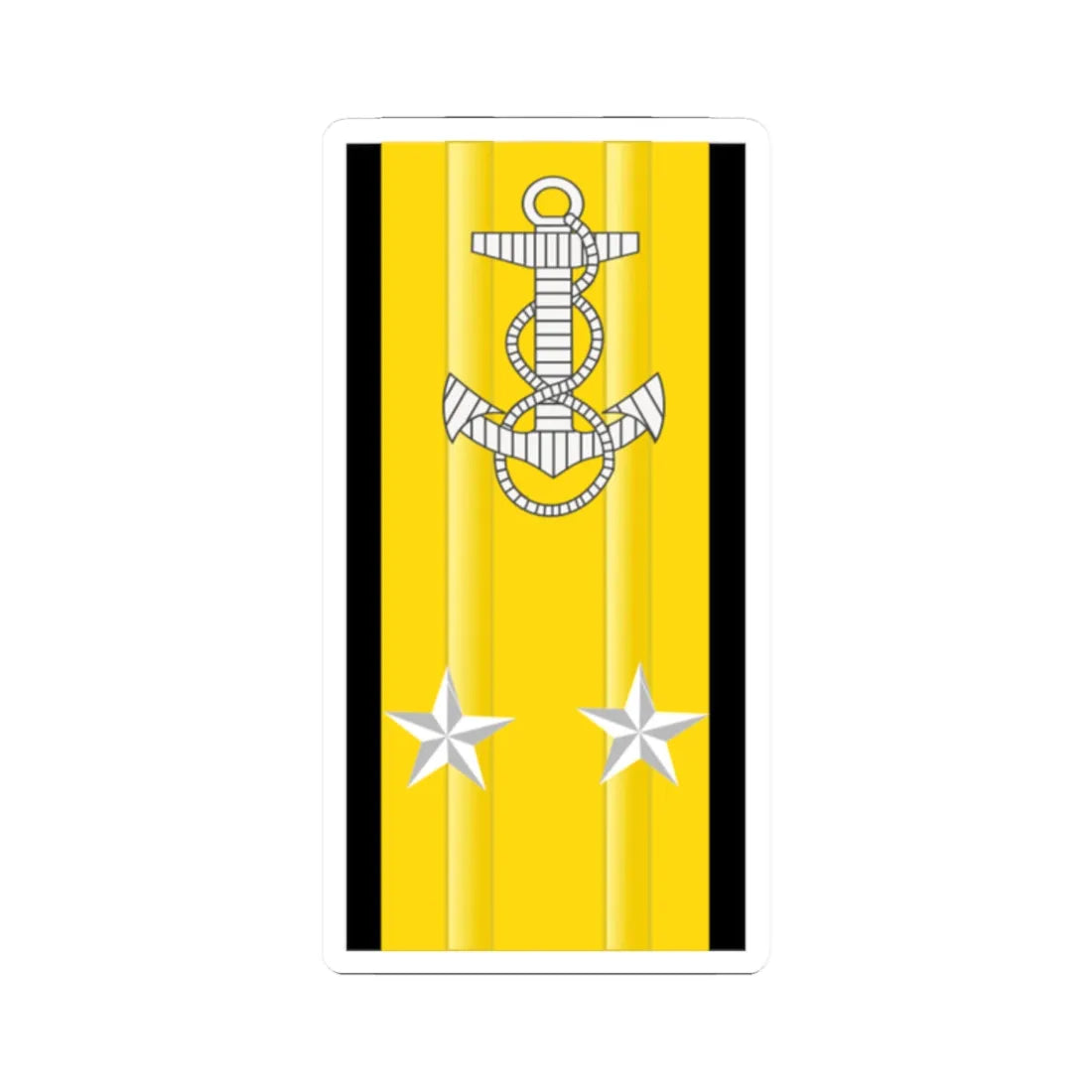 VAlmteAB (Bolivia) (Military Rank) STICKER Vinyl Kiss-Cut Decal 2 Inch White - The Sticker Space