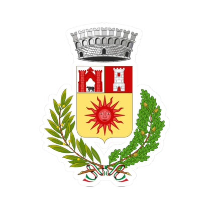 Valpelline-Stemma (Italy) (Coat of Arms) STICKER Vinyl Kiss-Cut Decal 2 Inch White - The Sticker Space