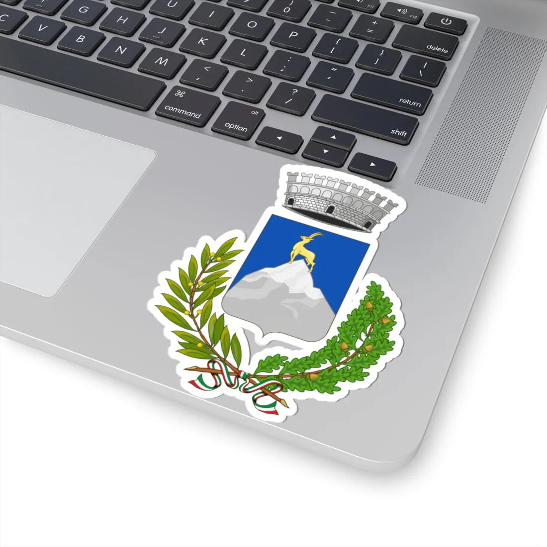 Valsavarenche-Stemma (Italy) (Coat of Arms) STICKER Vinyl Kiss-Cut Decal - The Sticker Space