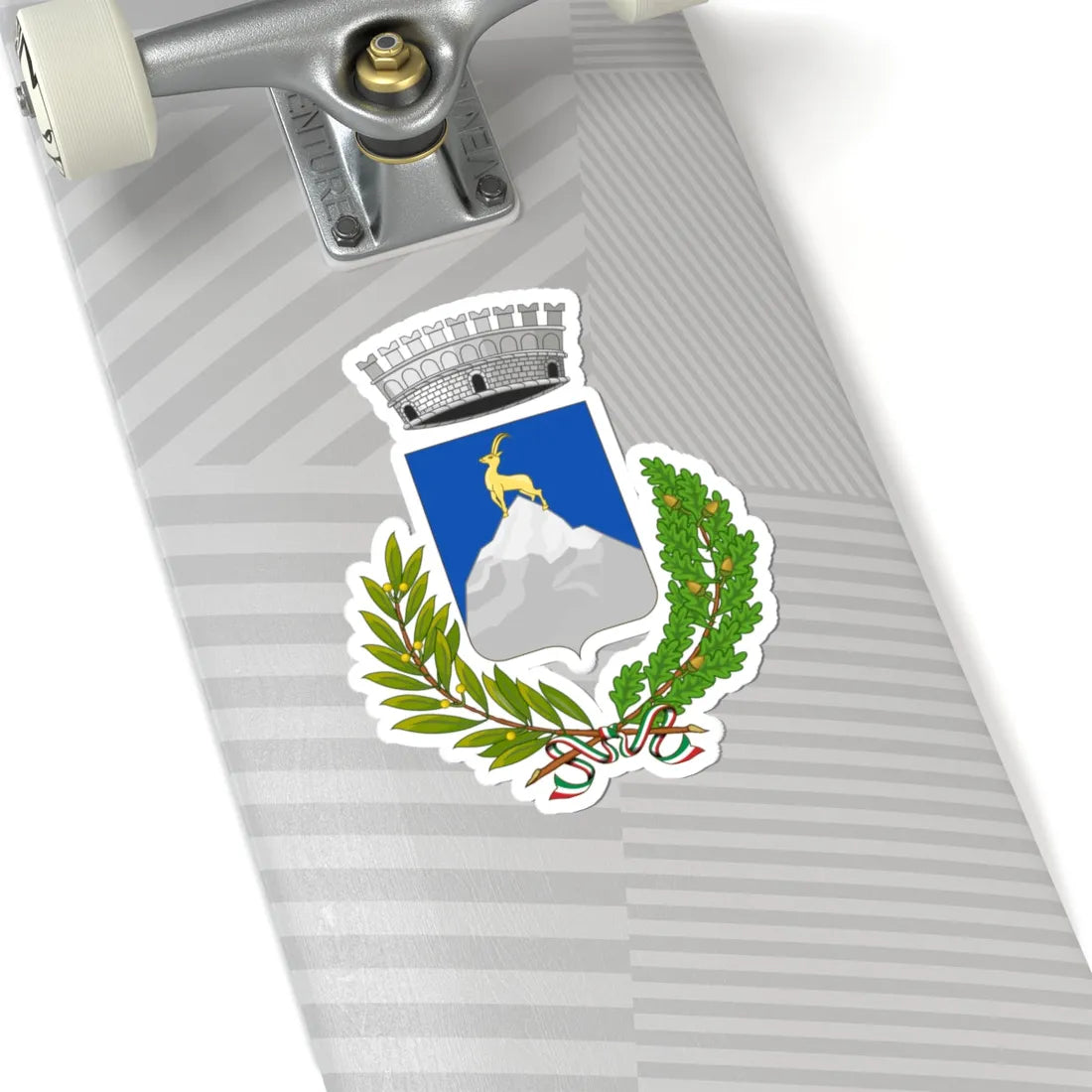 Valsavarenche-Stemma (Italy) (Coat of Arms) STICKER Vinyl Kiss-Cut Decal - The Sticker Space