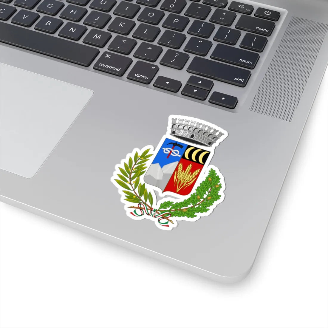 Valtournenche-Stemma (Italy) (Coat of Arms) STICKER Vinyl Kiss-Cut Decal - The Sticker Space