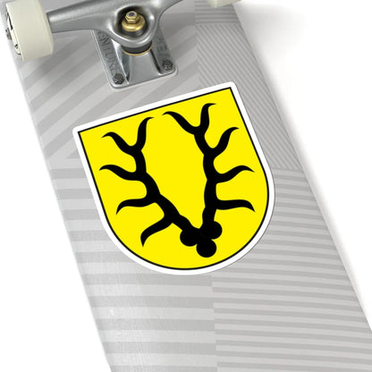 Valzeina wappen (Switzerland) (Coat of Arms) STICKER Vinyl Kiss-Cut Decal - The Sticker Space