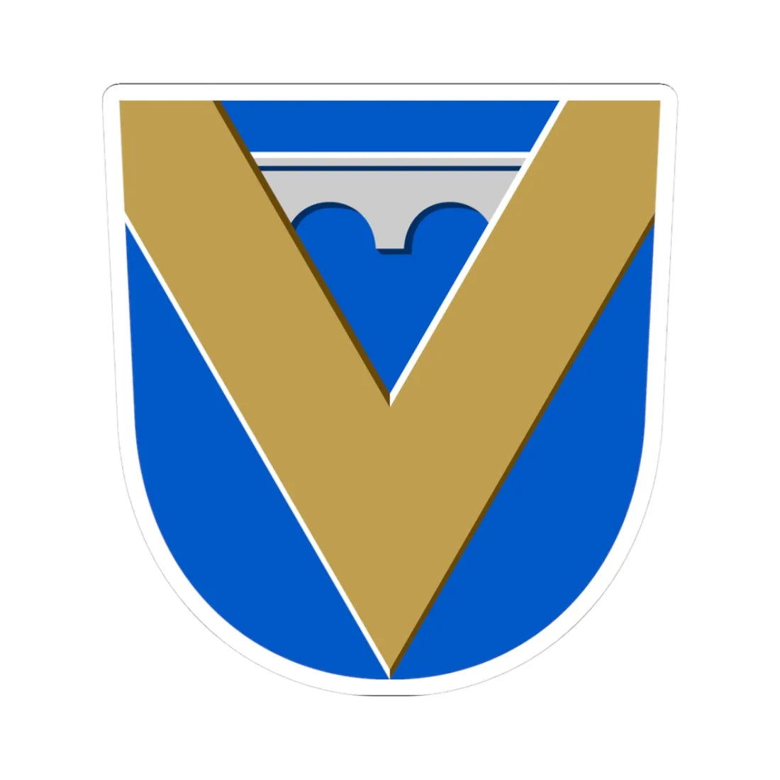 Vammala.vaakuna (Finland) (Coat of Arms) STICKER Vinyl Kiss-Cut Decal 3 Inch White - The Sticker Space