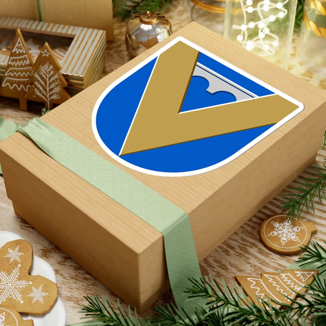 Vammala.vaakuna (Finland) (Coat of Arms) STICKER Vinyl Kiss-Cut Decal - The Sticker Space