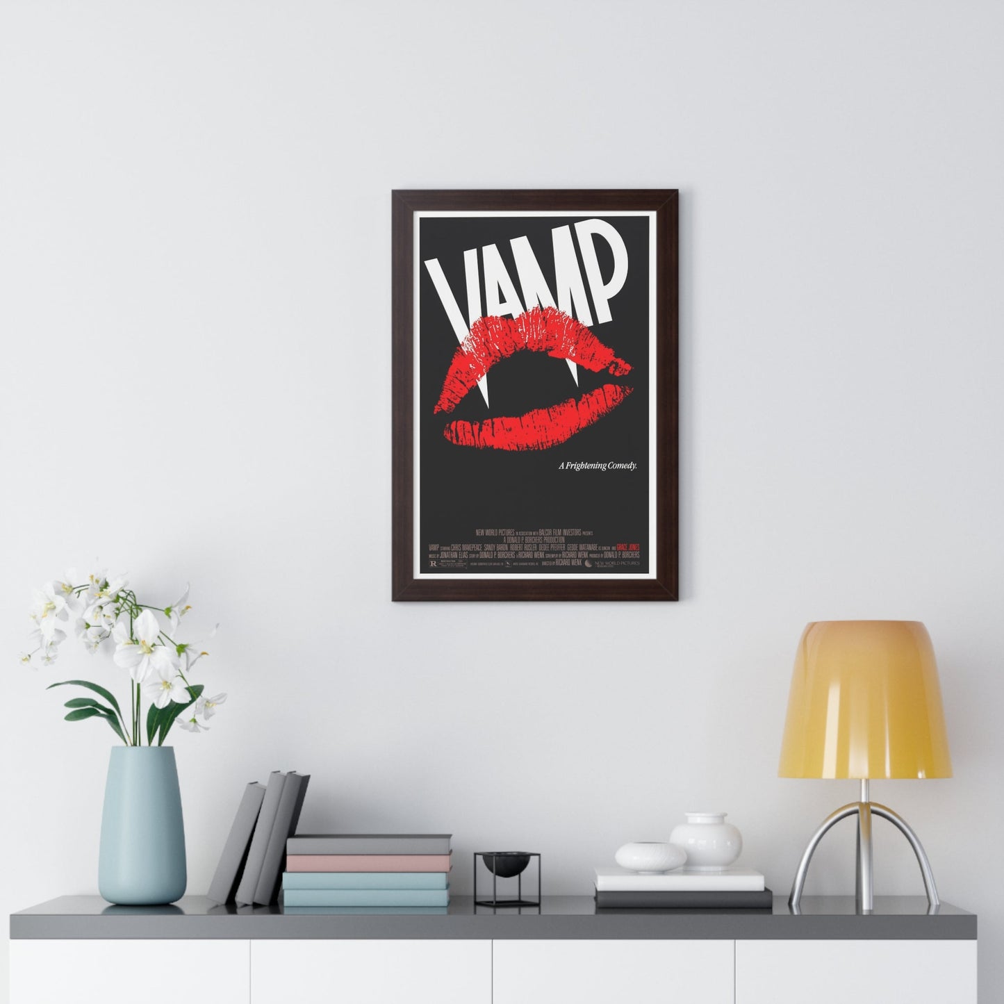 VAMP 1986 - Framed Movie Poster-The Sticker Space