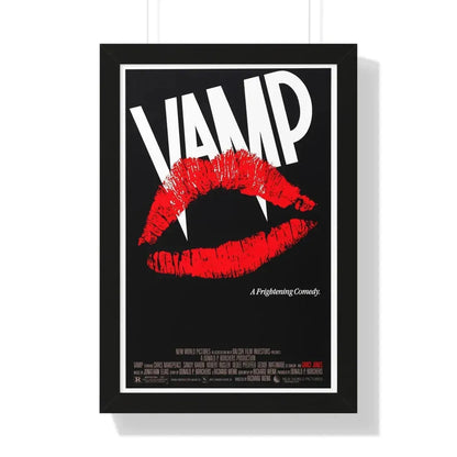 VAMP 1986 - Framed Movie Poster 16″ x 24″ Black - The Sticker Space