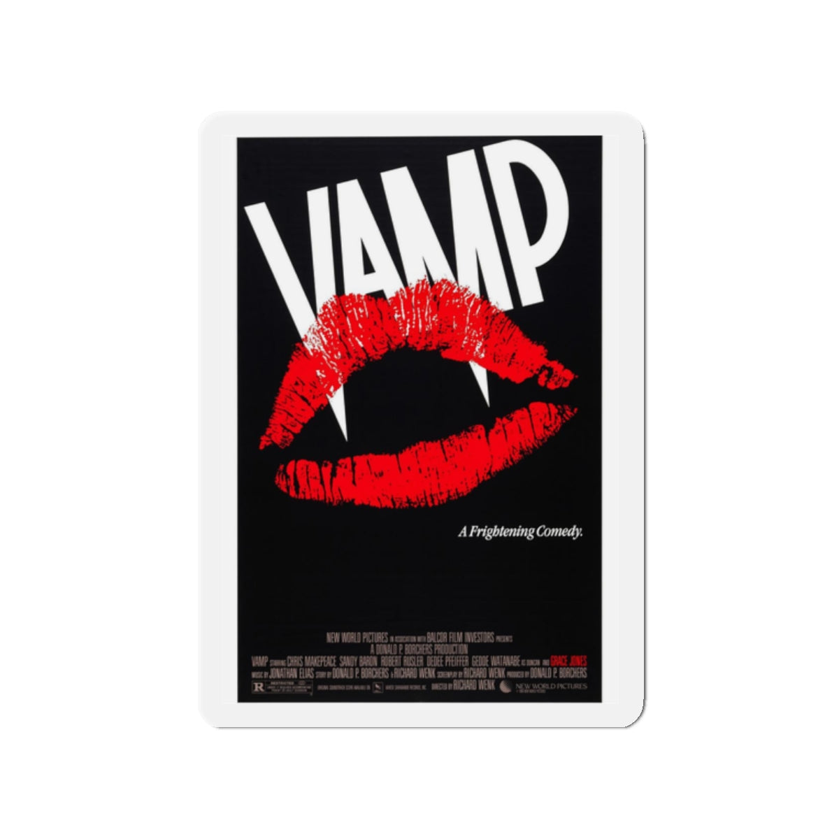 VAMP 1986 Movie Poster - Refrigerator Magnet