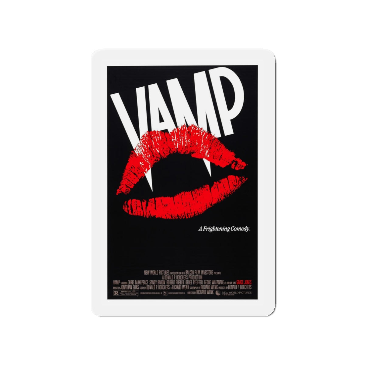 VAMP 1986 Movie Poster - Refrigerator Magnet