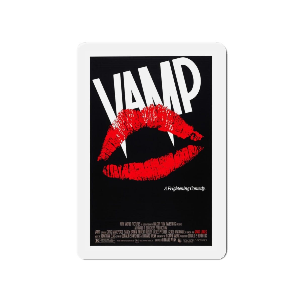 VAMP 1986 Movie Poster - Refrigerator Magnet