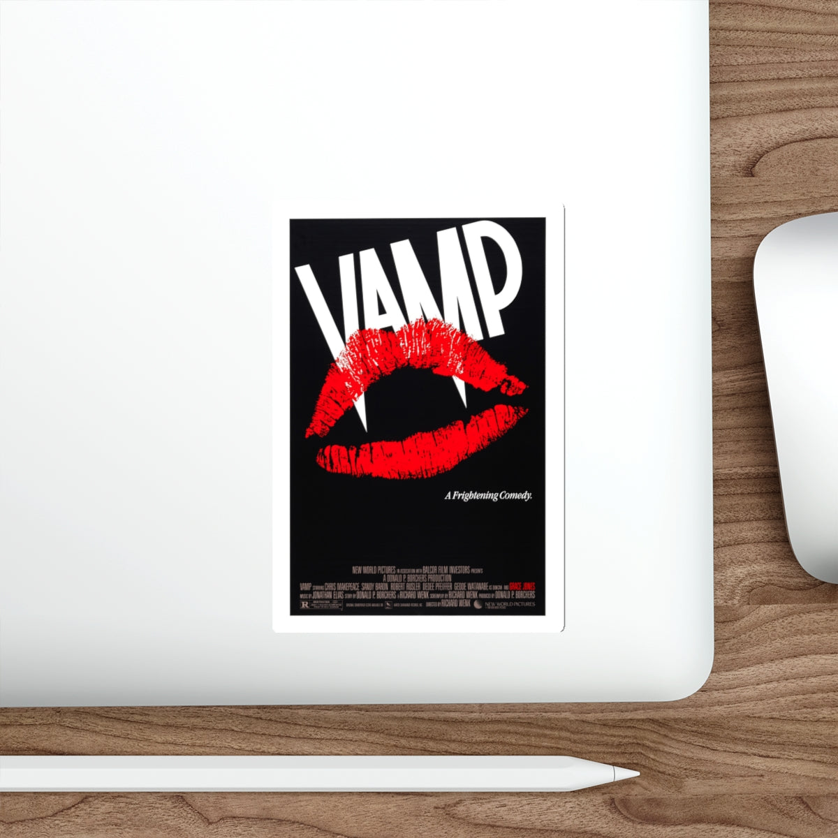 VAMP 1986 Movie Poster STICKER Vinyl Die-Cut Decal-The Sticker Space